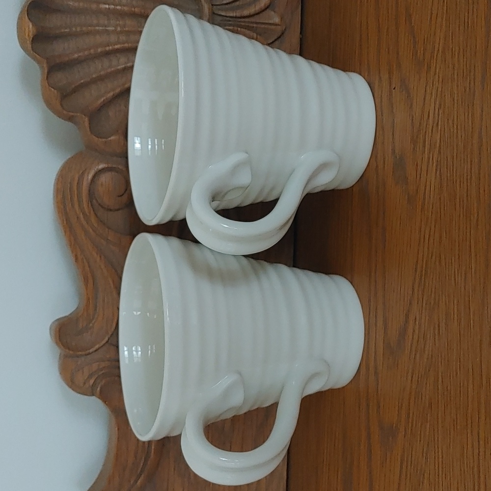 Sophie Conran White Coffee Cups (2)
